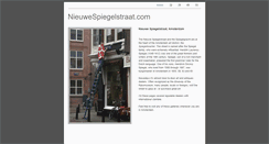 Desktop Screenshot of nieuwespiegelstraat.com